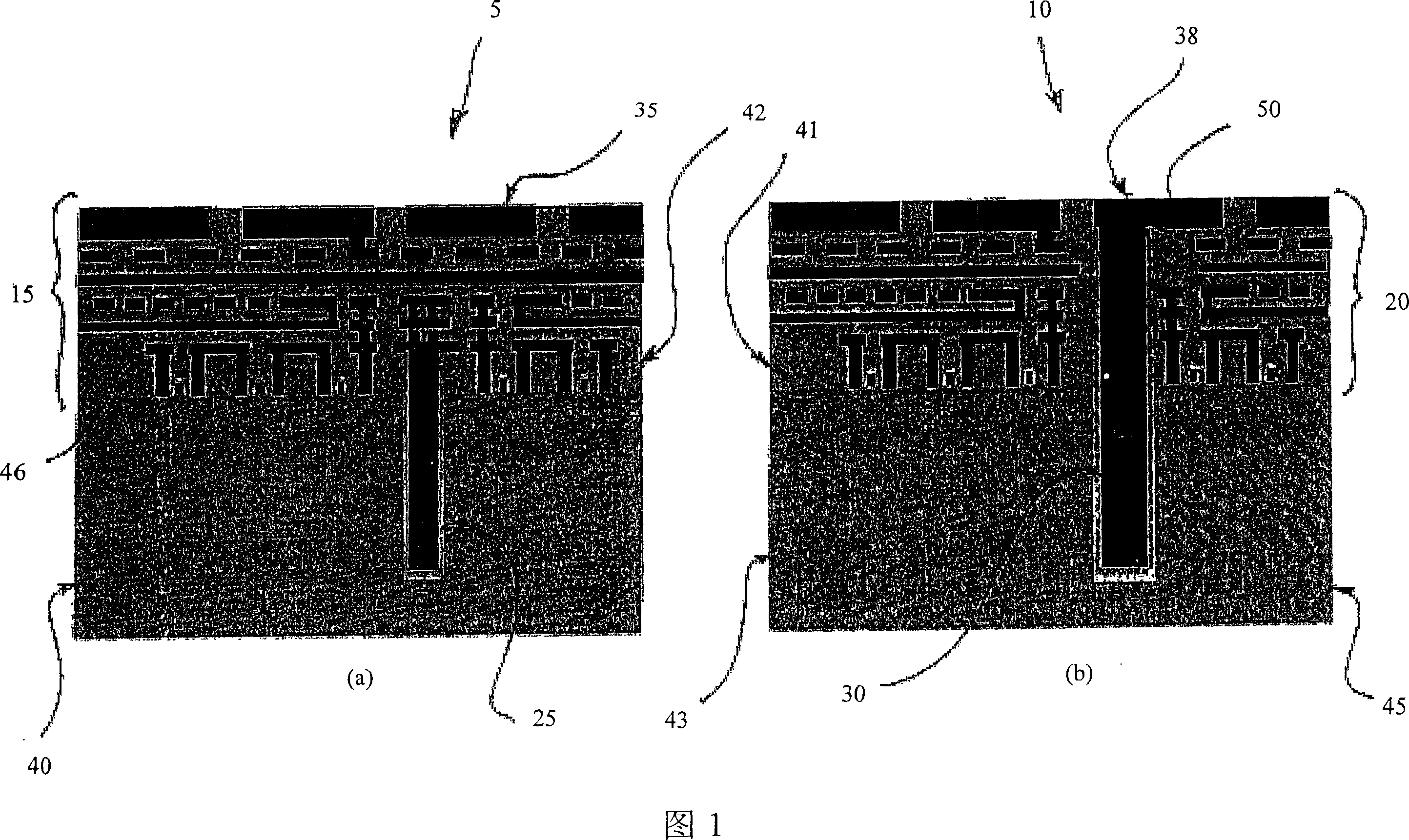 Stacked wafer for 3-D integration