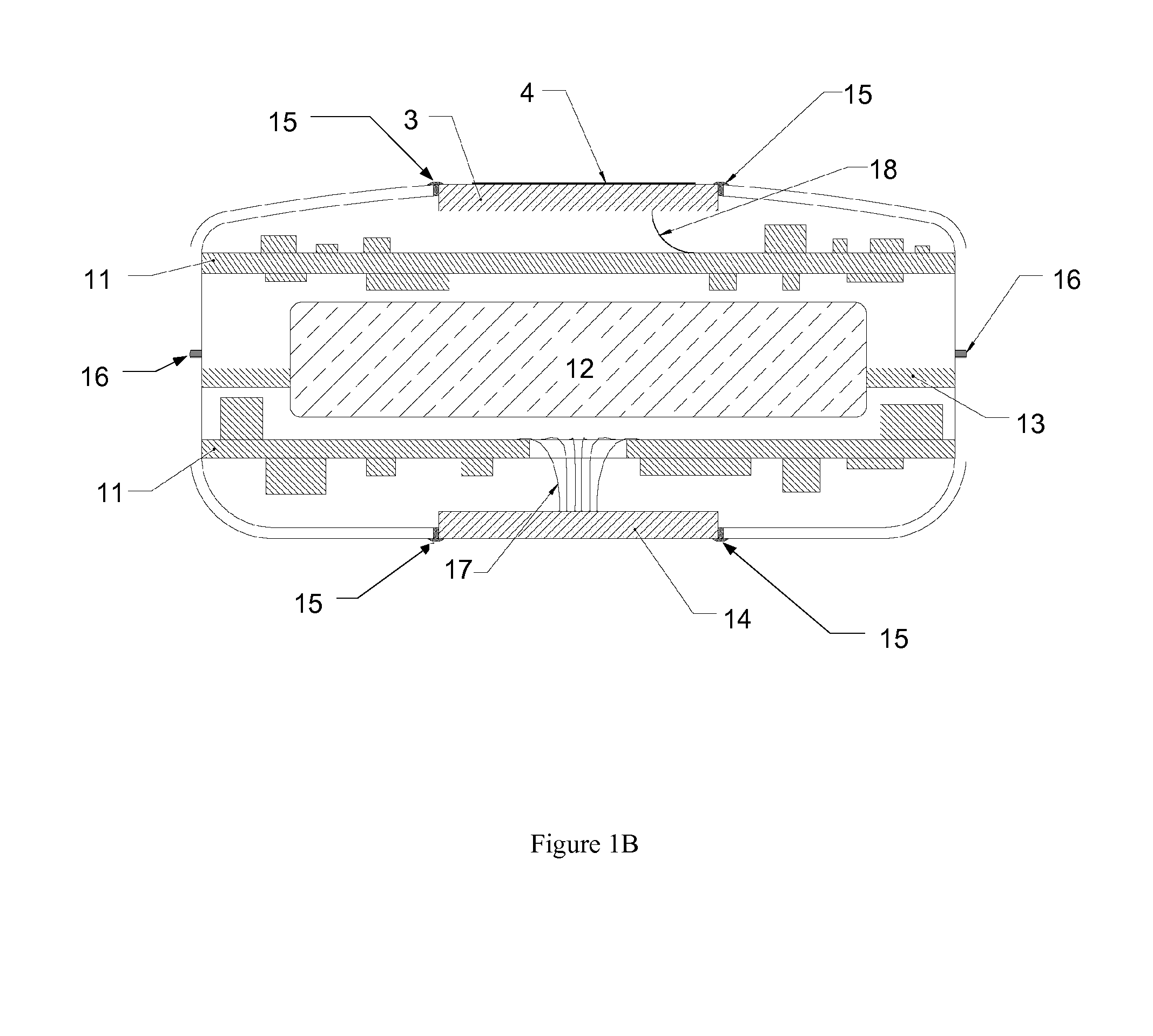 Tissue implantable sensor with hermetically sealed housing