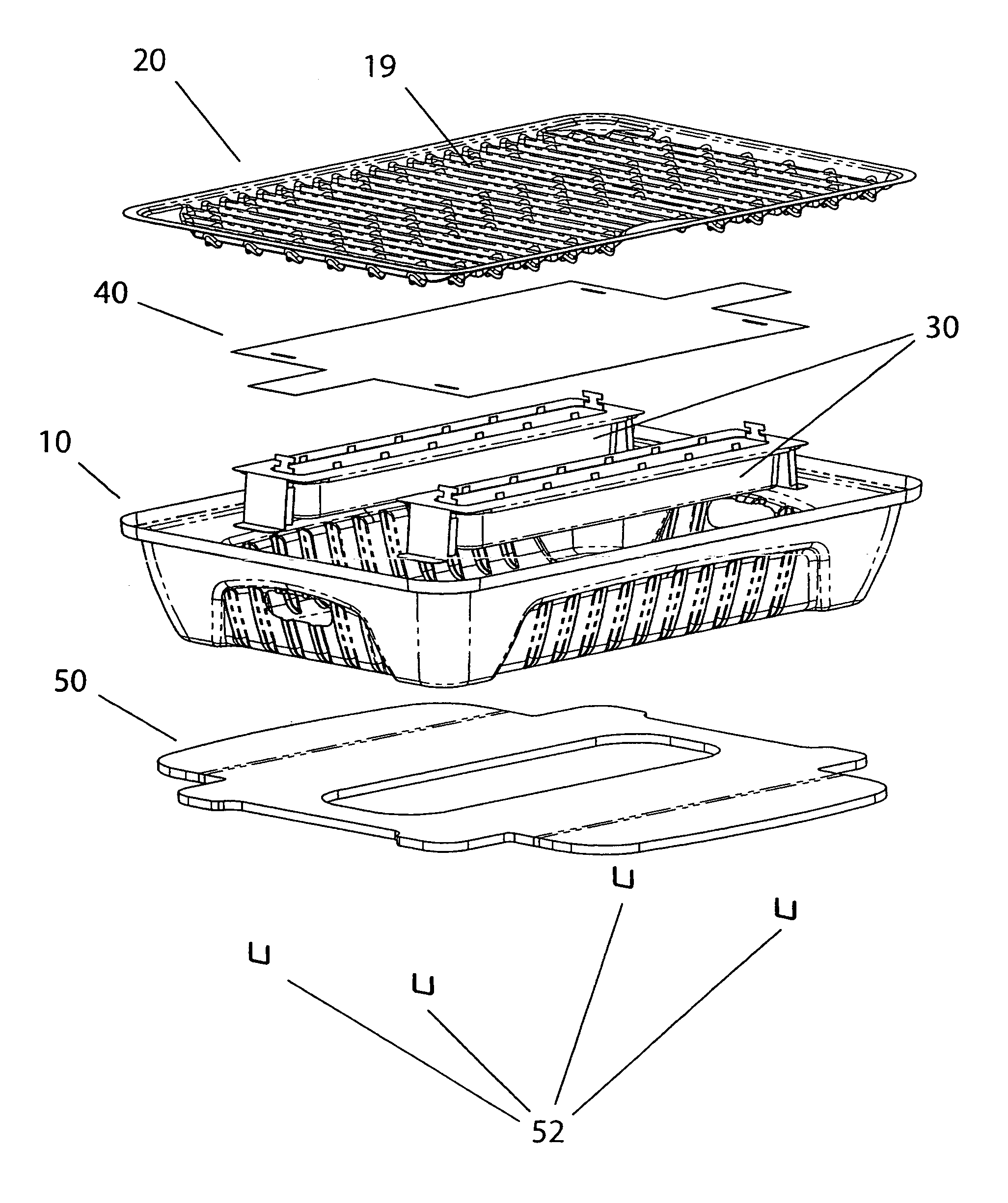 Inclusive single-use cooking apparatus