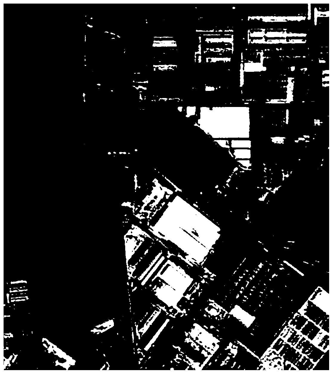 Remote sensing image change detection method based on object-level semi-supervised CV model