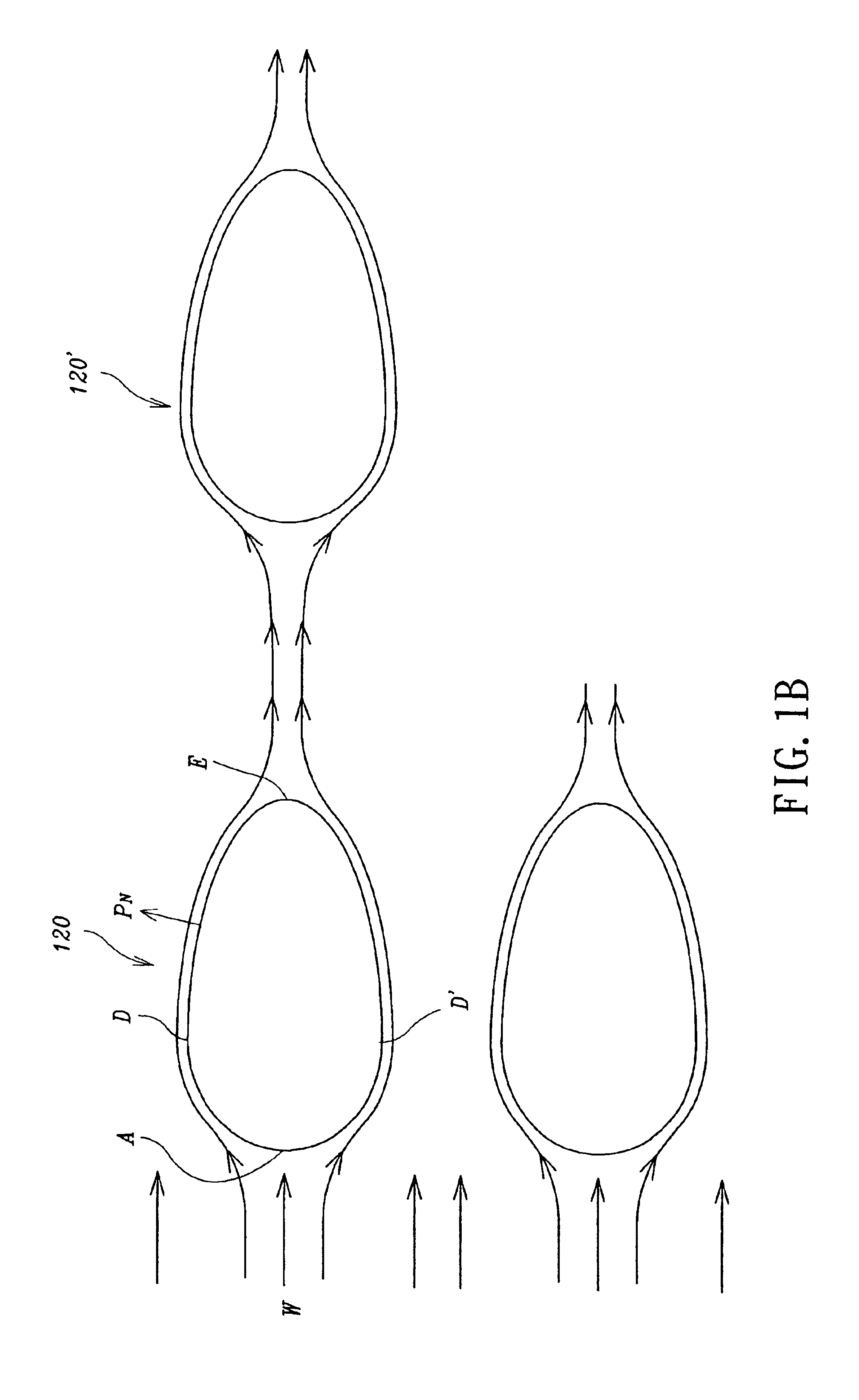 Evaporative condenser without cooling fins