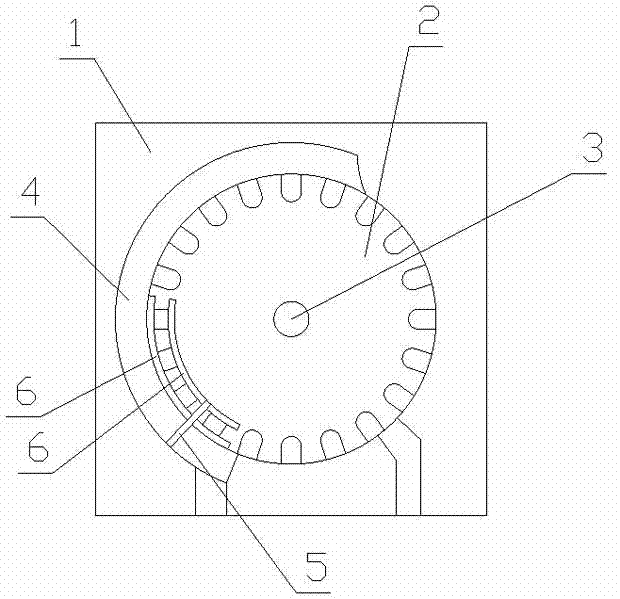 Stopping anti-off device for penicillin bottles