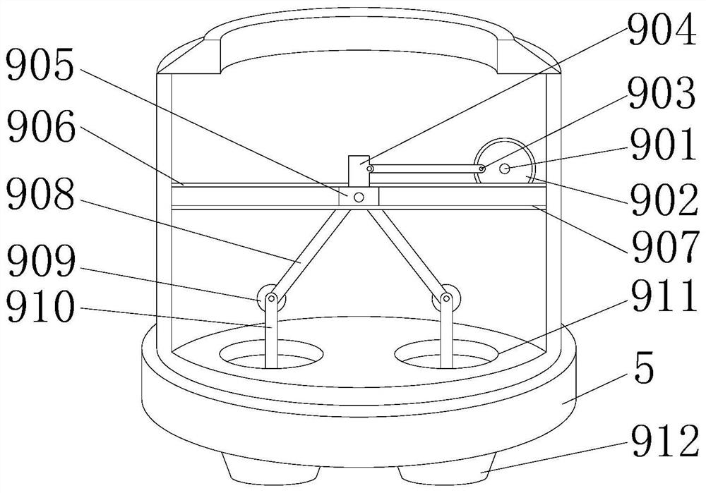 Anti-leaking stoppage device for bridge construction