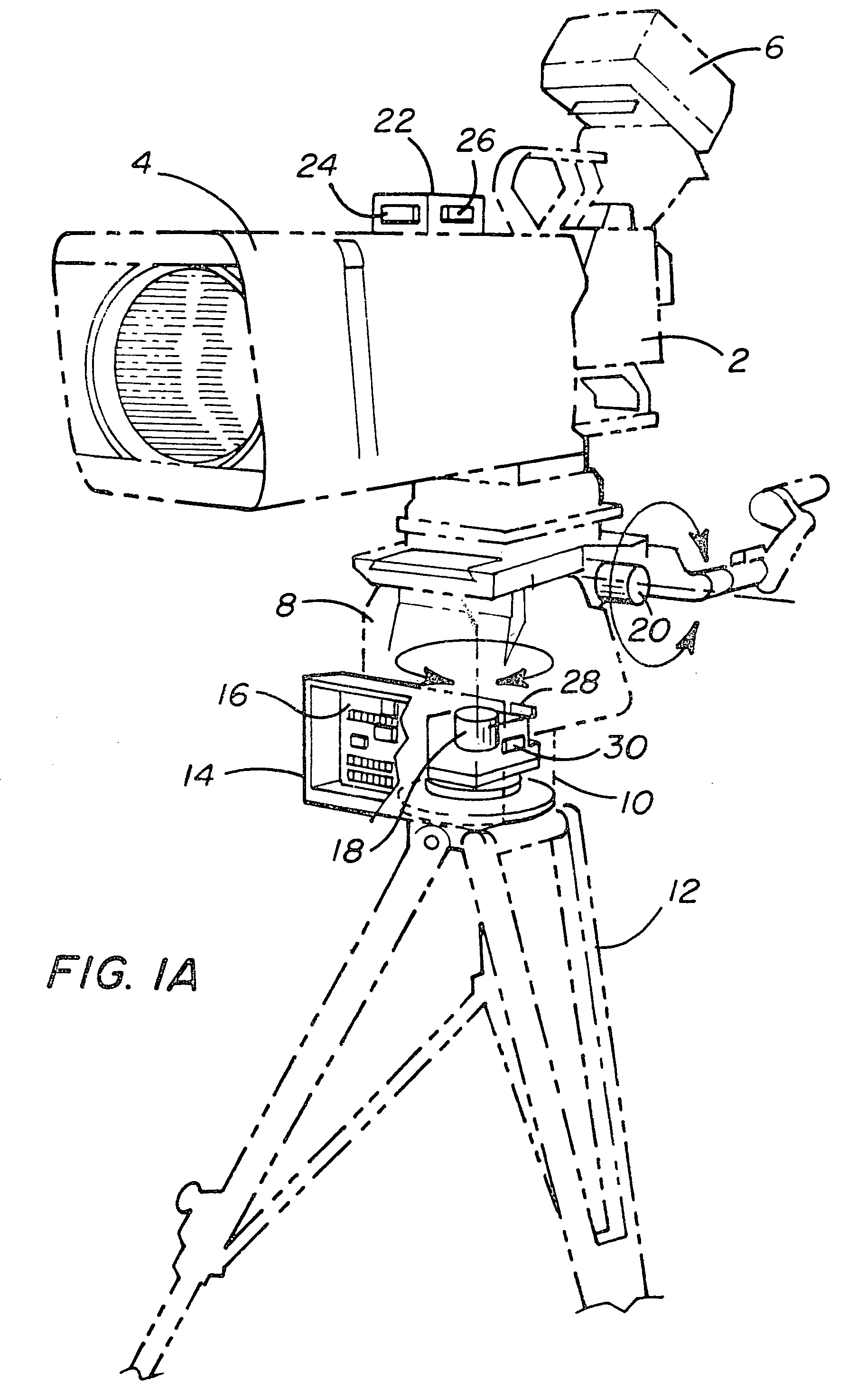 Measuring camera attitude