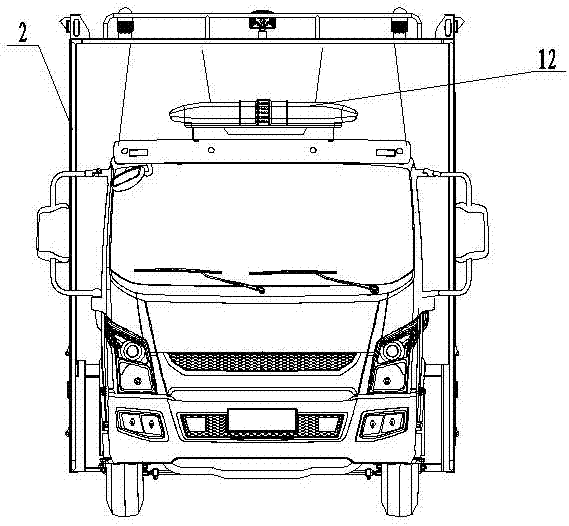 Specialized robot equipment automobile