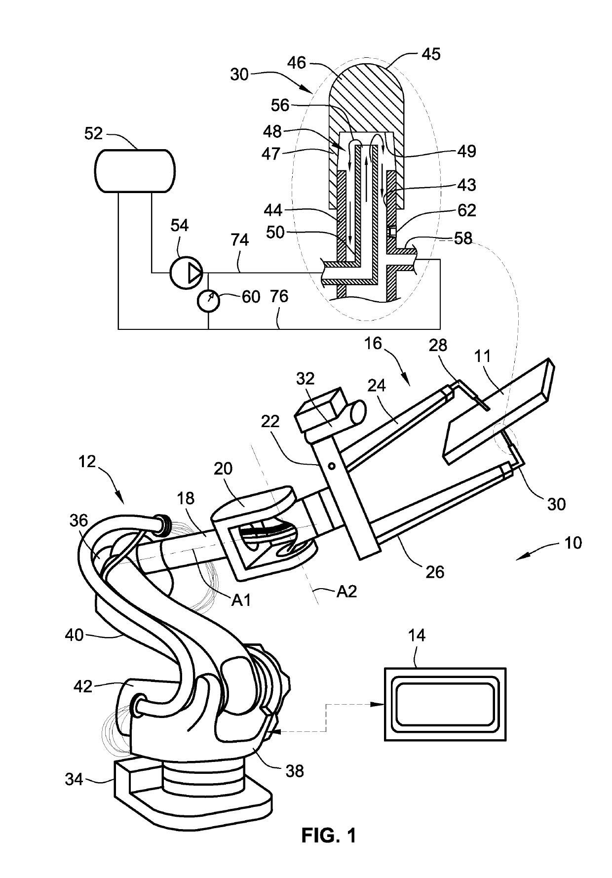 Weld electrode plugs with polymeric inserts for loss-of-cooling detection in welding systems