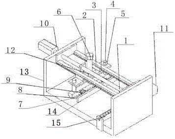 Automatic rotary box mechanism for cylindrical lithium battery