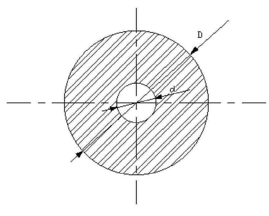 Installation structure of radar level meter on sewage tank of alumina plant