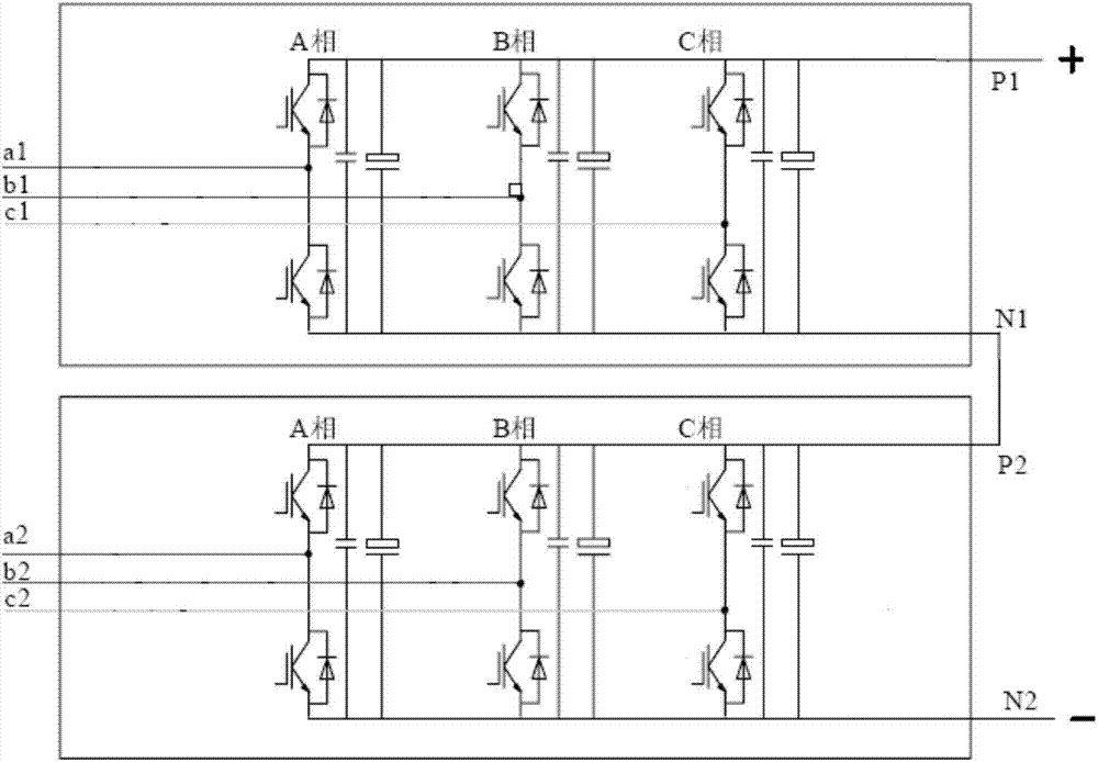 Intelligentized power module of braking feedback converter