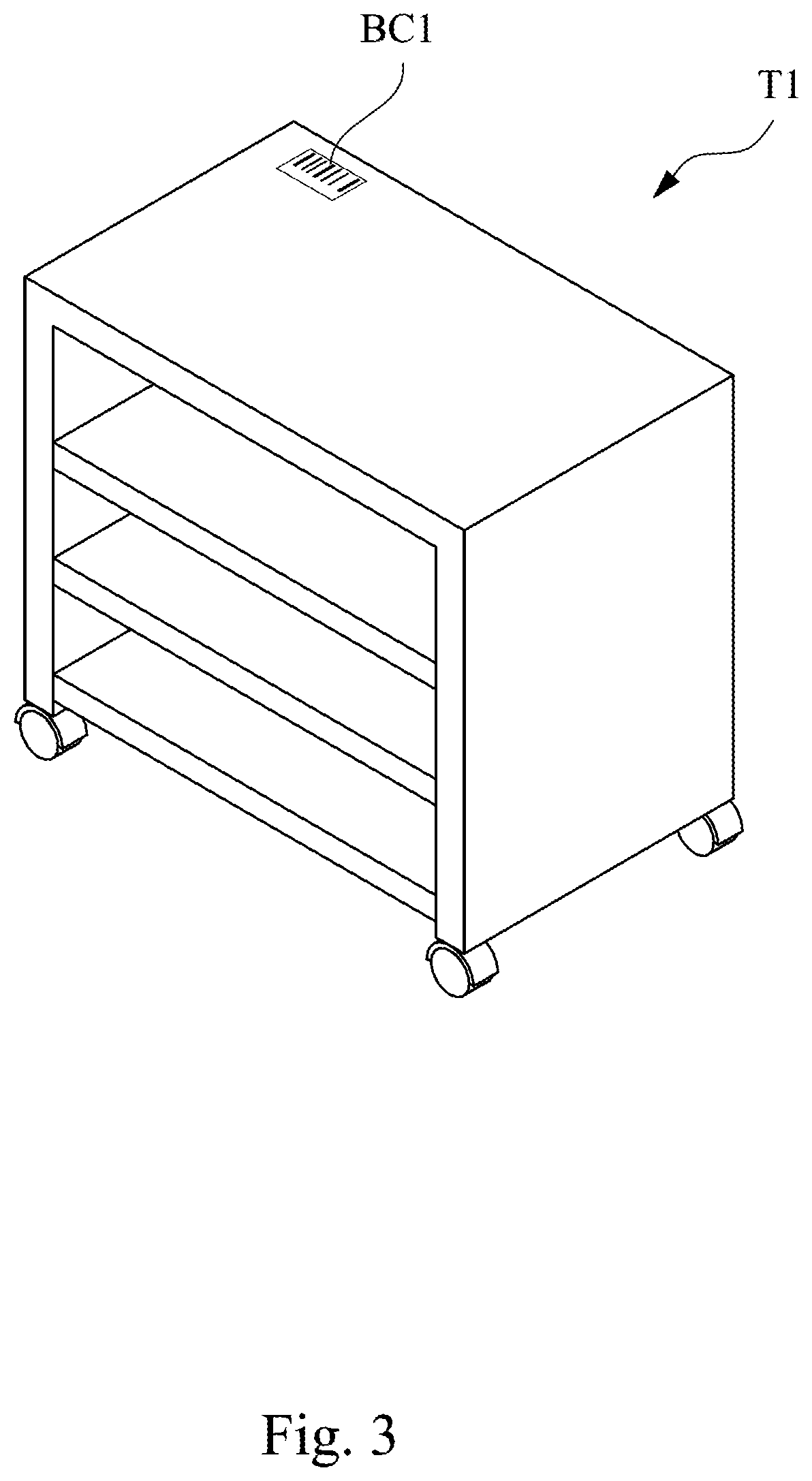 Carrier tracking system and method thereof