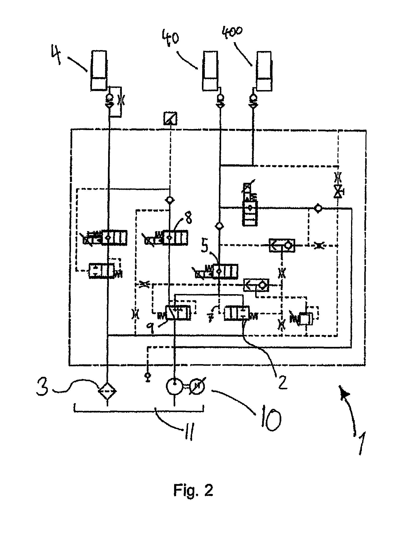 Method for cleaning hydraulic liquid, computerprogram product, control unit, and industrial truck