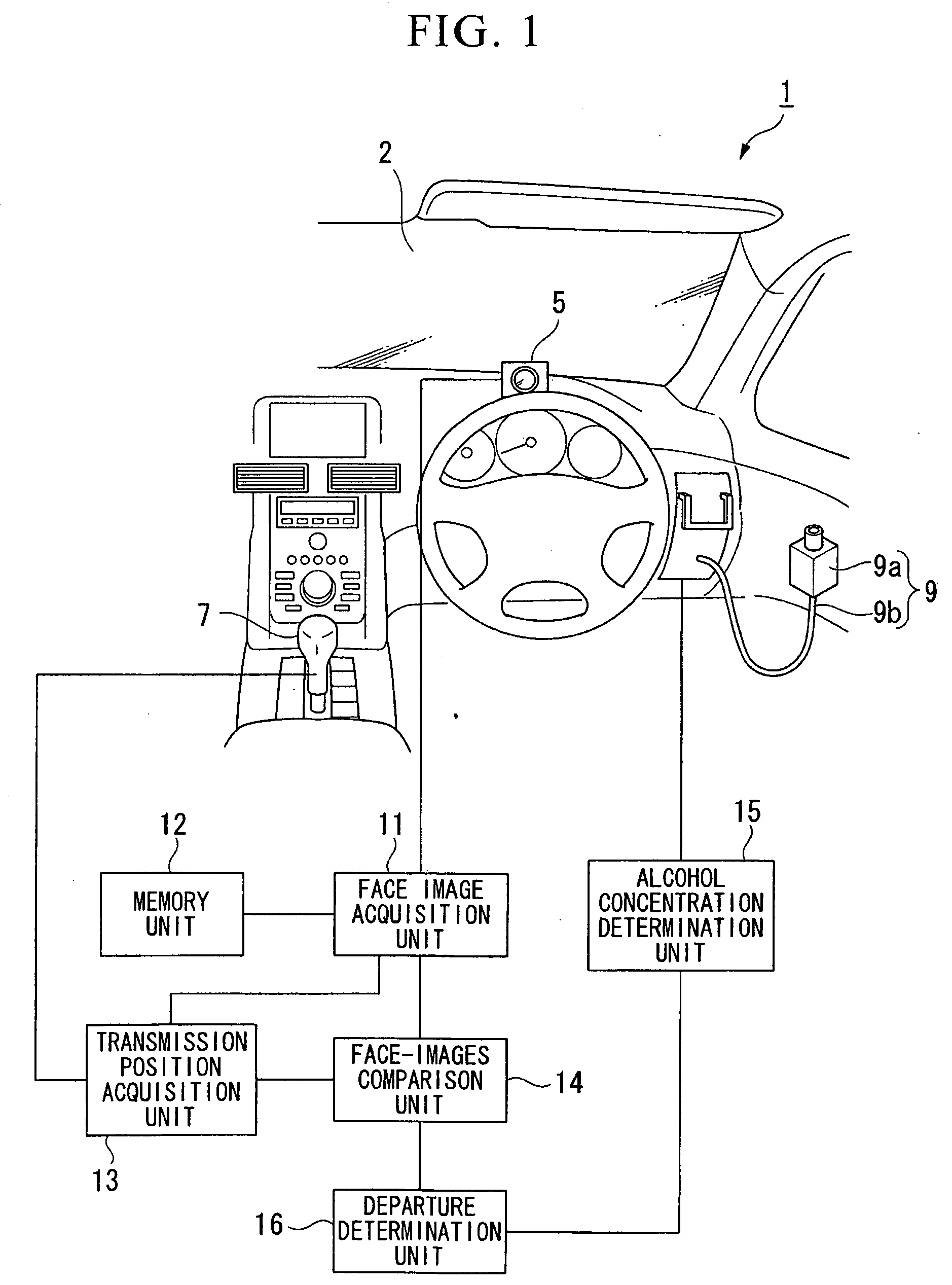 Anti-drunk driving apparatus for vehicle