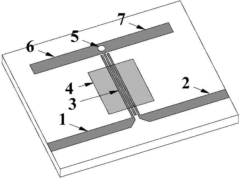 Micro-strip ultra wideband band-pass filter having wave trapping characteristic