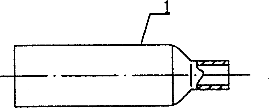 Method and apparatus for manufacturing reducing pipe