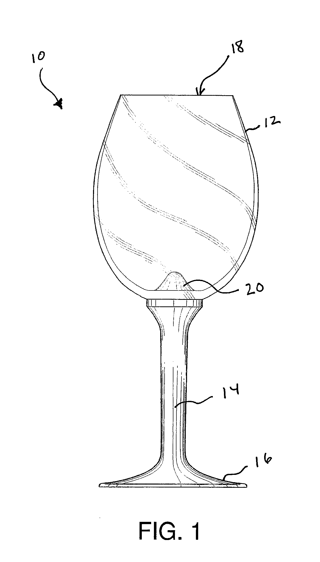 Aeration Wine Glass