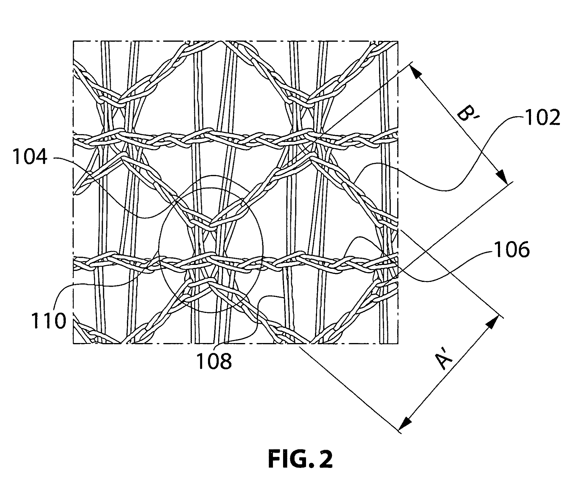 Lightweight surgical mesh