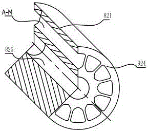 Method of using nickel alloy union squirrel cage air-cooling water-cooling motor system to treat kitchen sewage