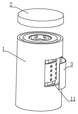 Vibration air screen device applied to metal parts