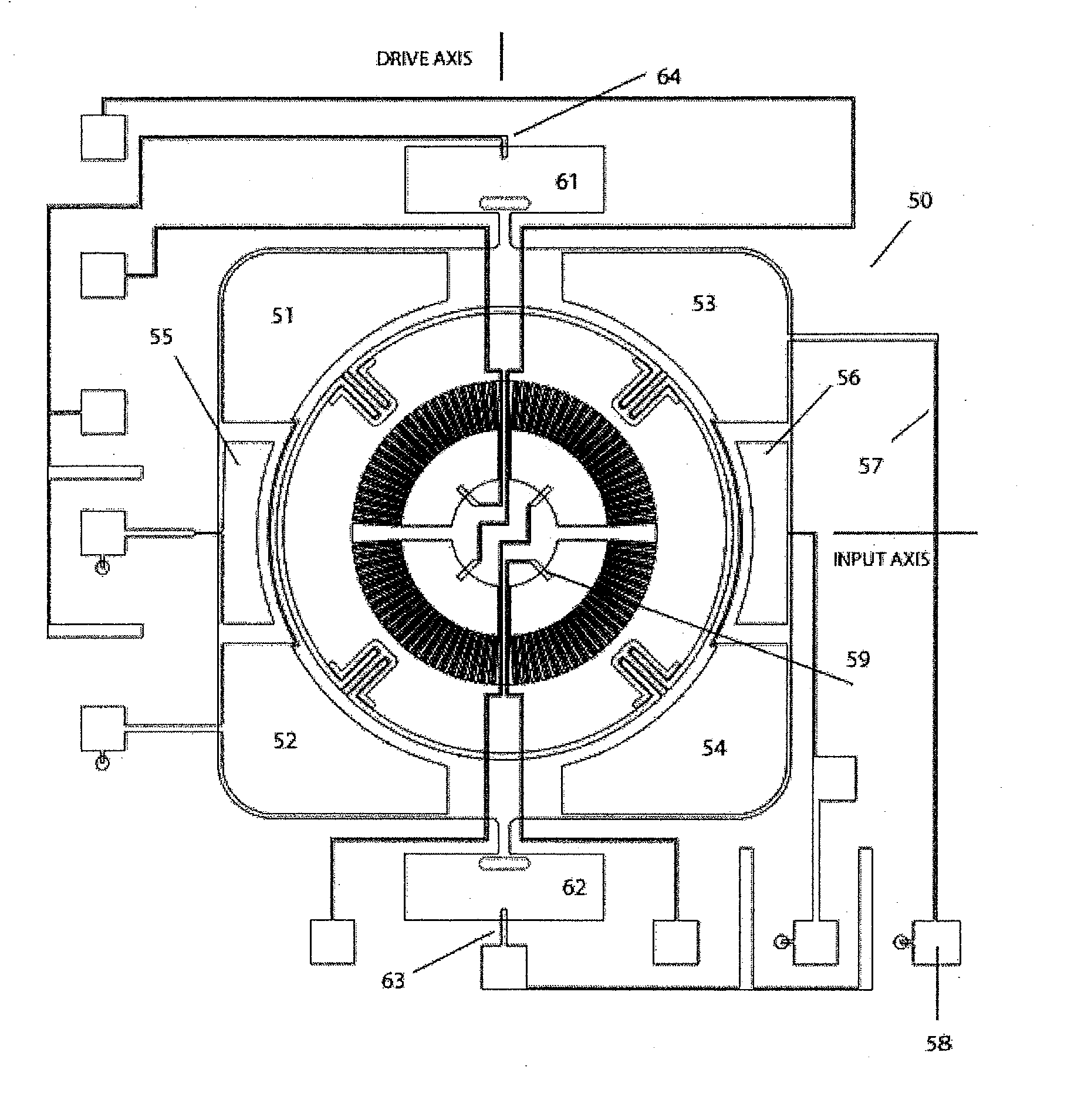 Small Angle Bias Measurement Mechanism For MEMS Instruments