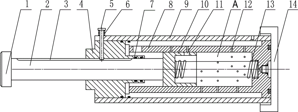 Porous adjustable variable load hydraulic buffer