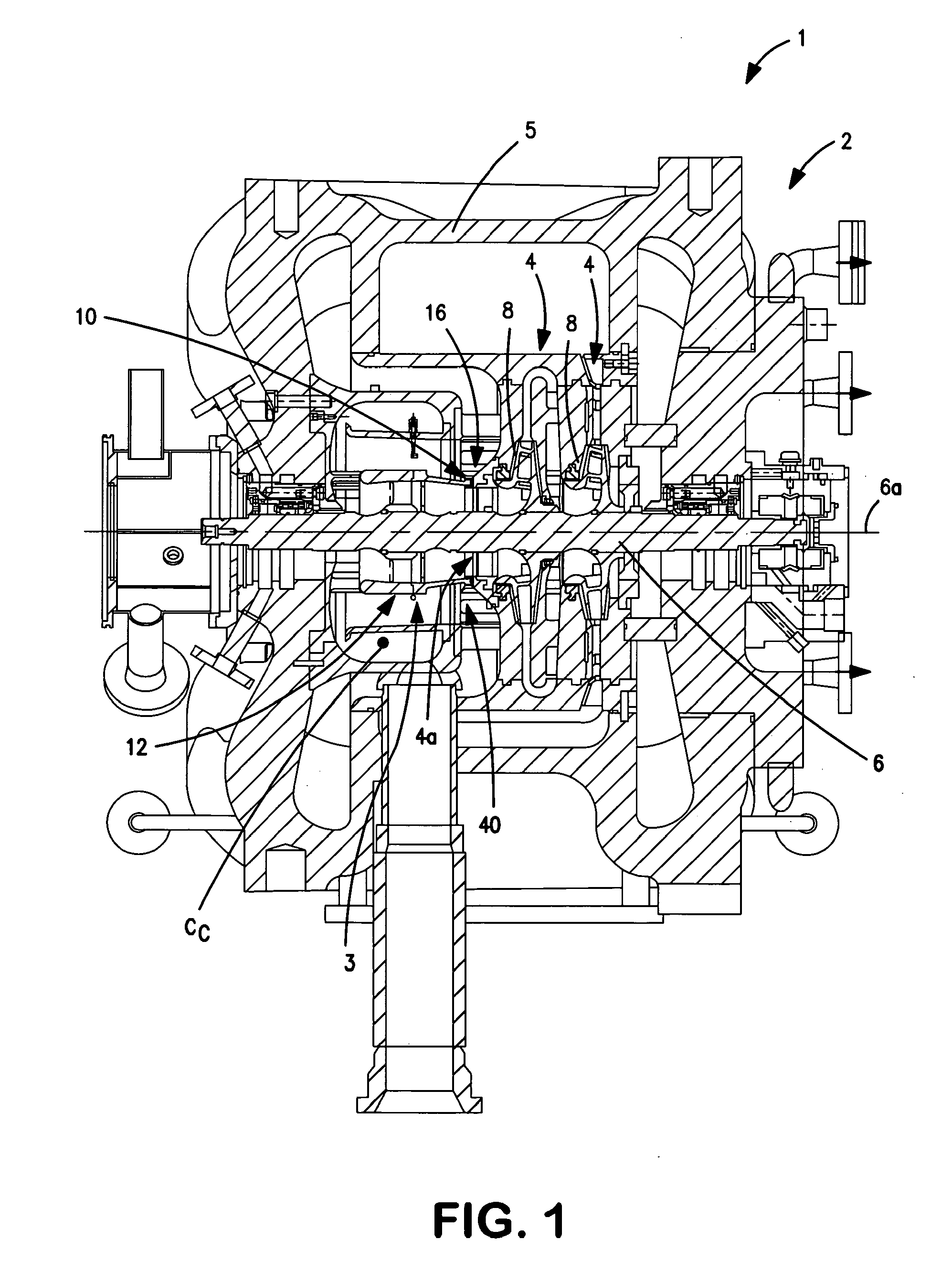 Rotary separator drum seal