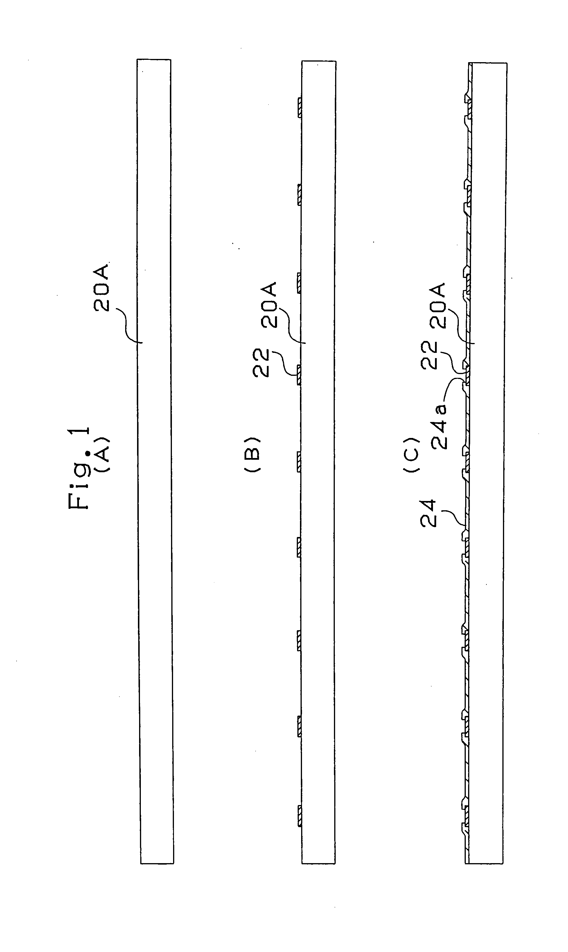 Semiconductor element, method of manufacturing semiconductor element, multi-layer printed circuit board, and method of manufacturing multi-layer printed circuit board