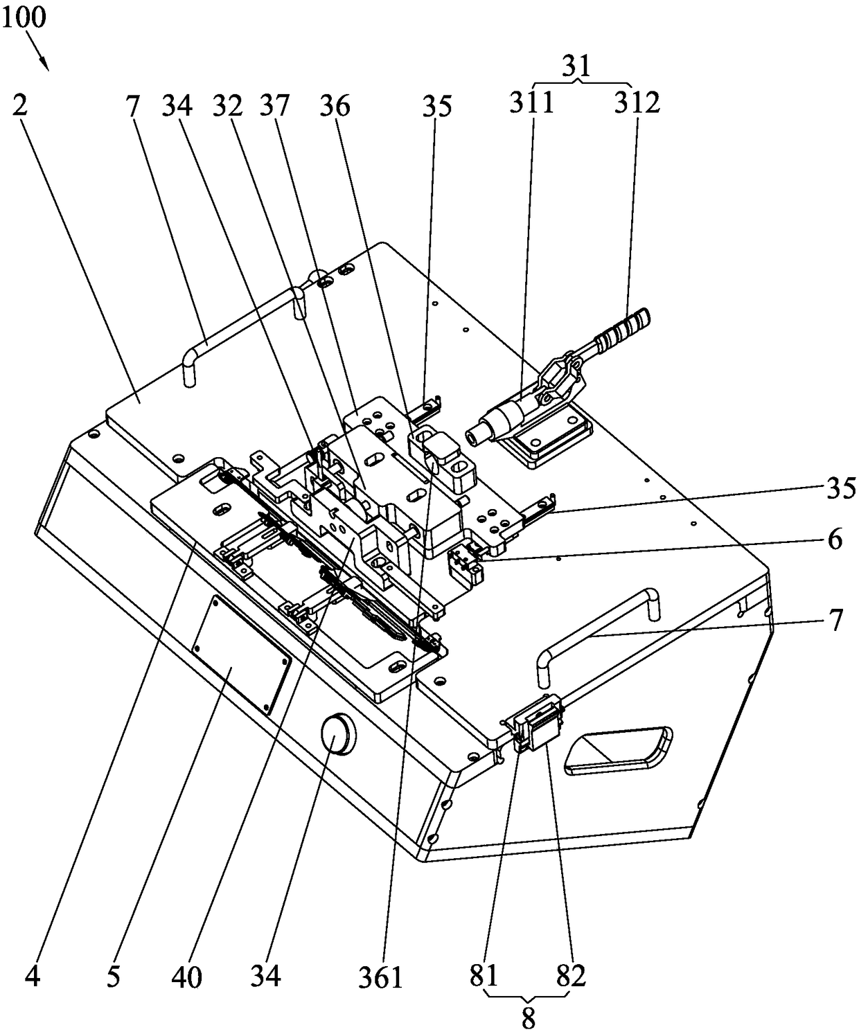 Laptop hardware positioning device