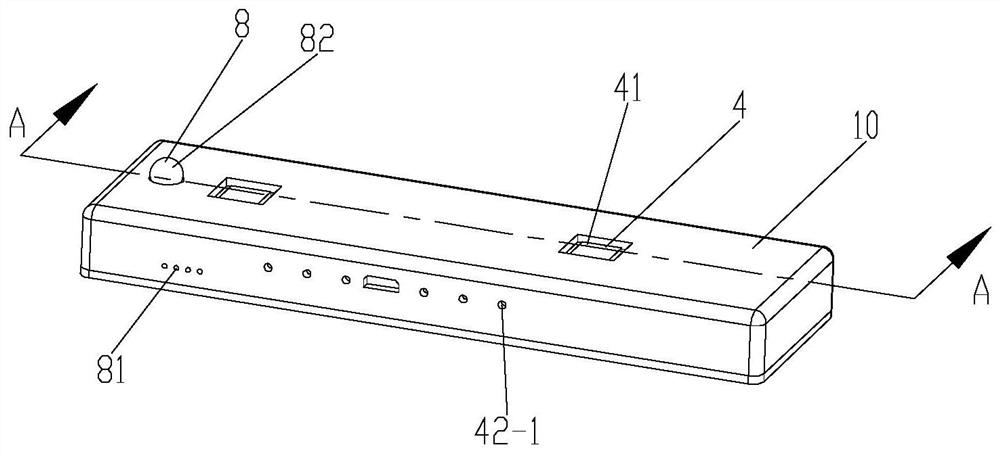 Disinfection device for closestool and closestool