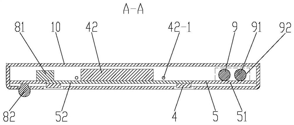 Disinfection device for closestool and closestool