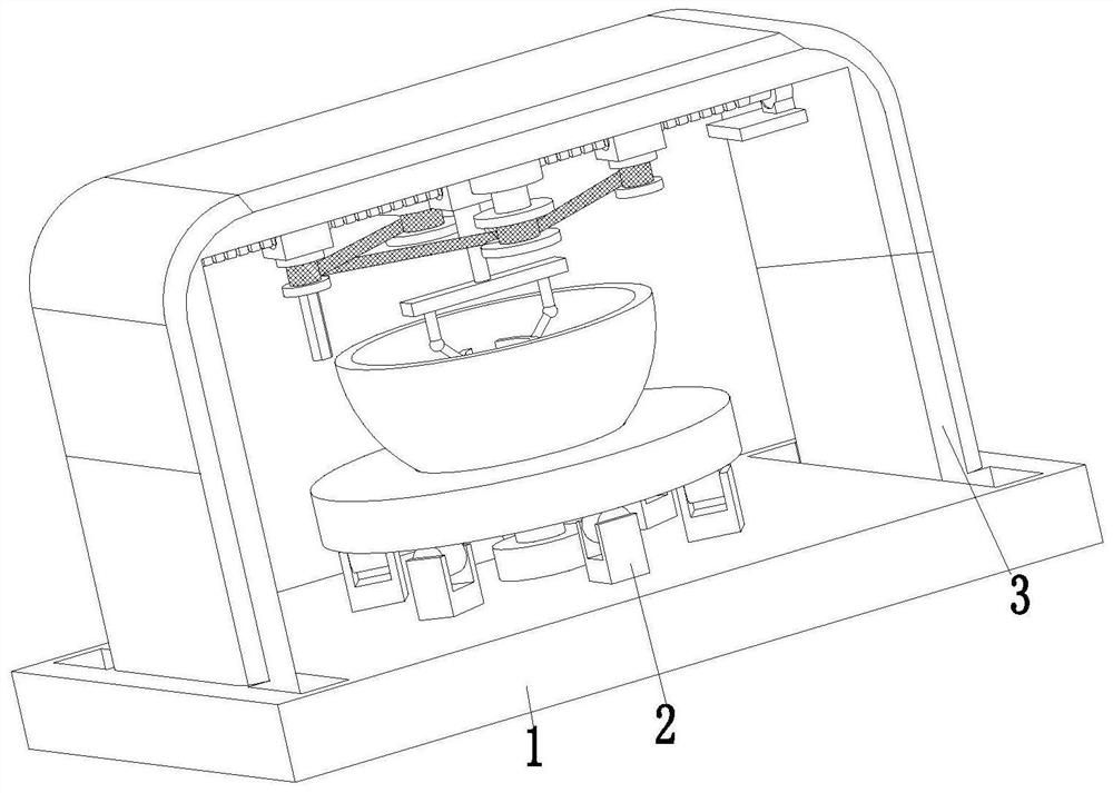 Surface treatment device for hardware tool after forming