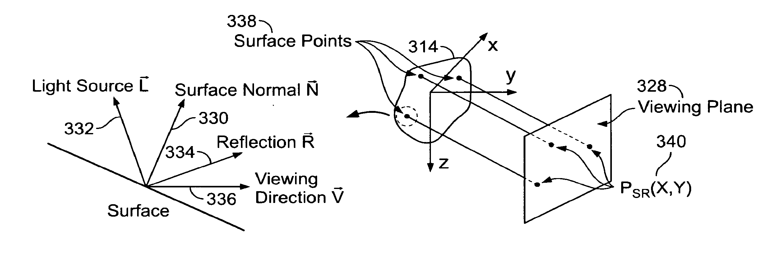 Method and system for electronic unpacking of baggage and cargo