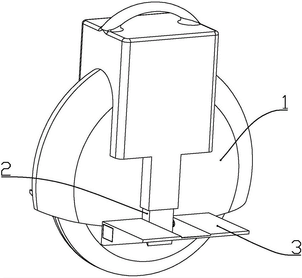 Self-balance wheelbarrow with gravity center self-adjusting function