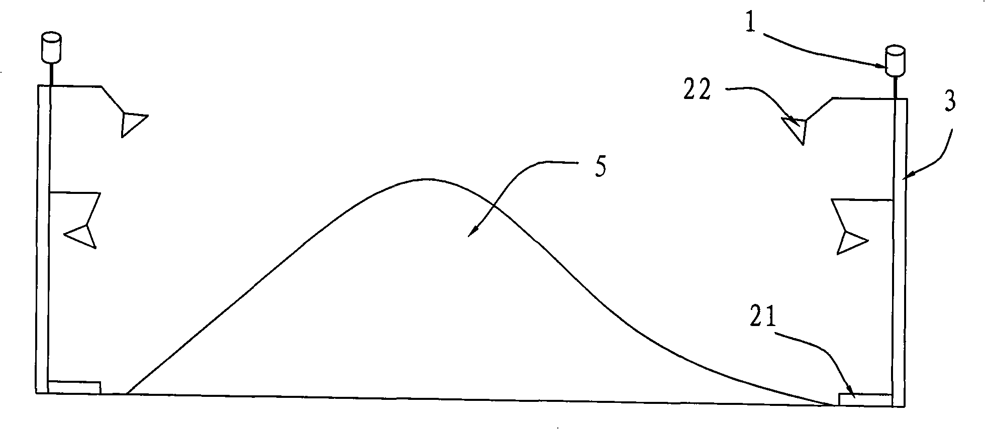 Automatic spraying and dust-preventing method, and dust-preventing apparatus