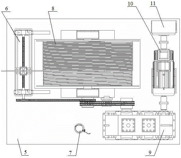 Numerical control winding pumping unit with sealed steel wire rope