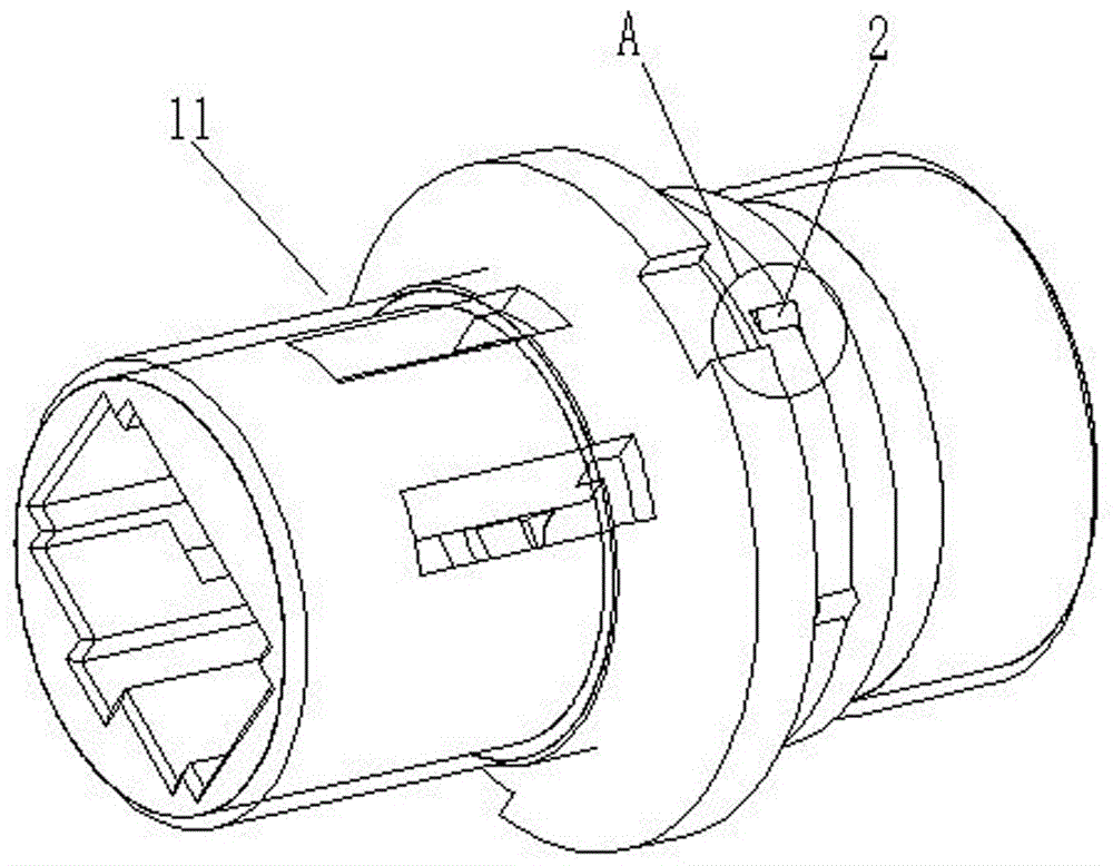 Connector, adaptive connector and anti-loose connector assembly