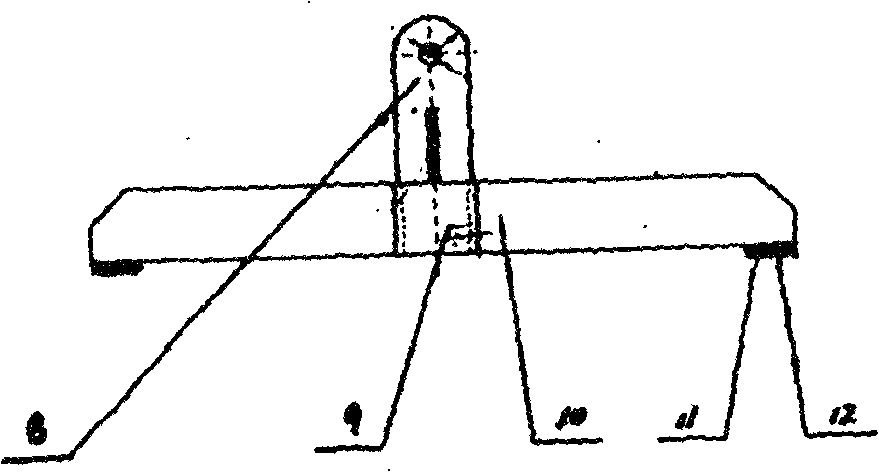 Shaking and deashing mechanism special for filtering cartridge type dedusting and purifying equipment