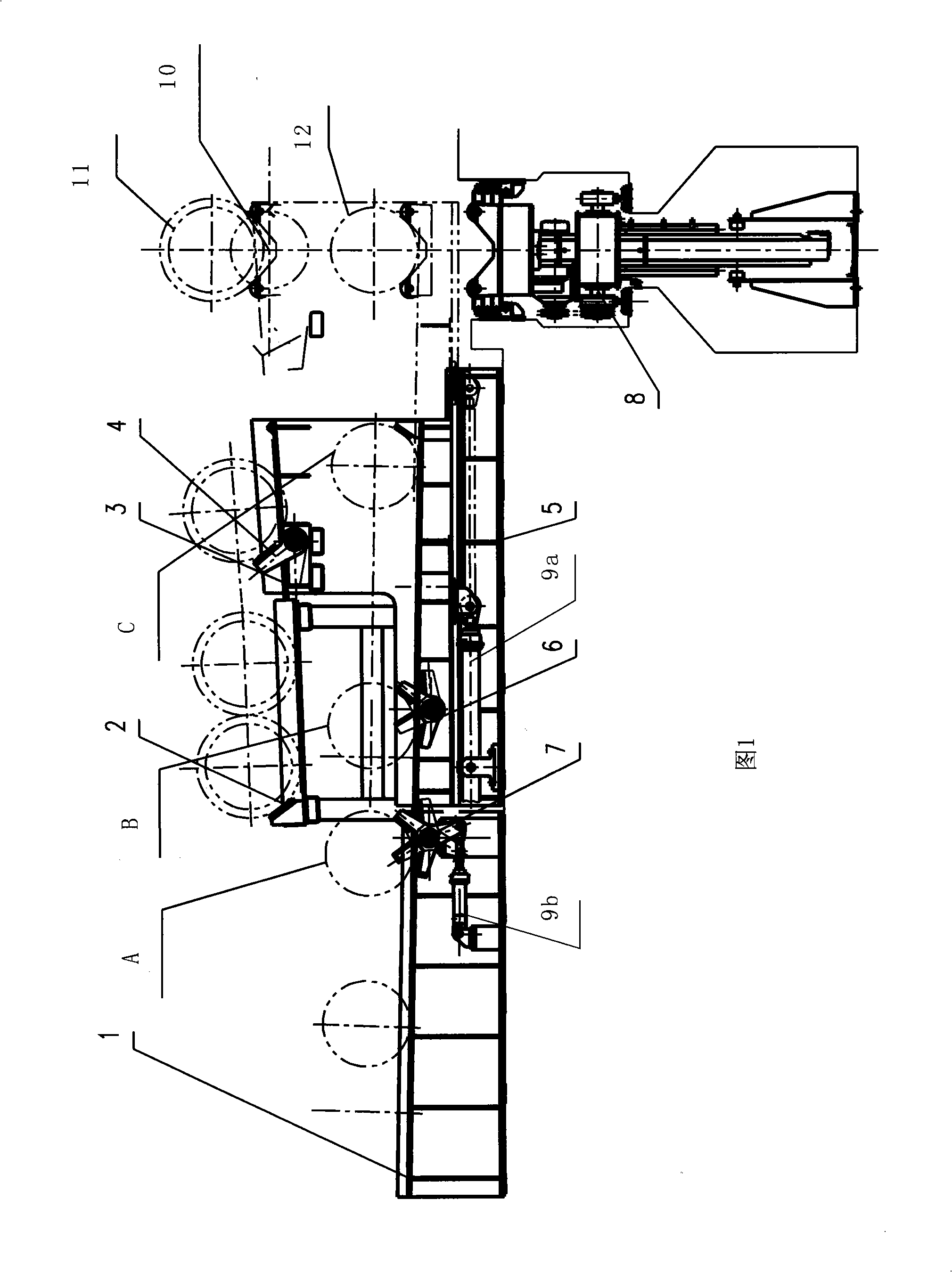 Novel method for discharging residual winding from sleeve barrel