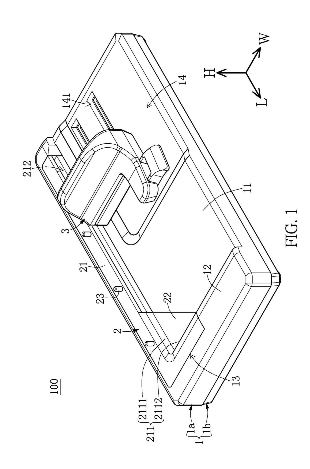 Glass screen film applicator and carrier module thereof