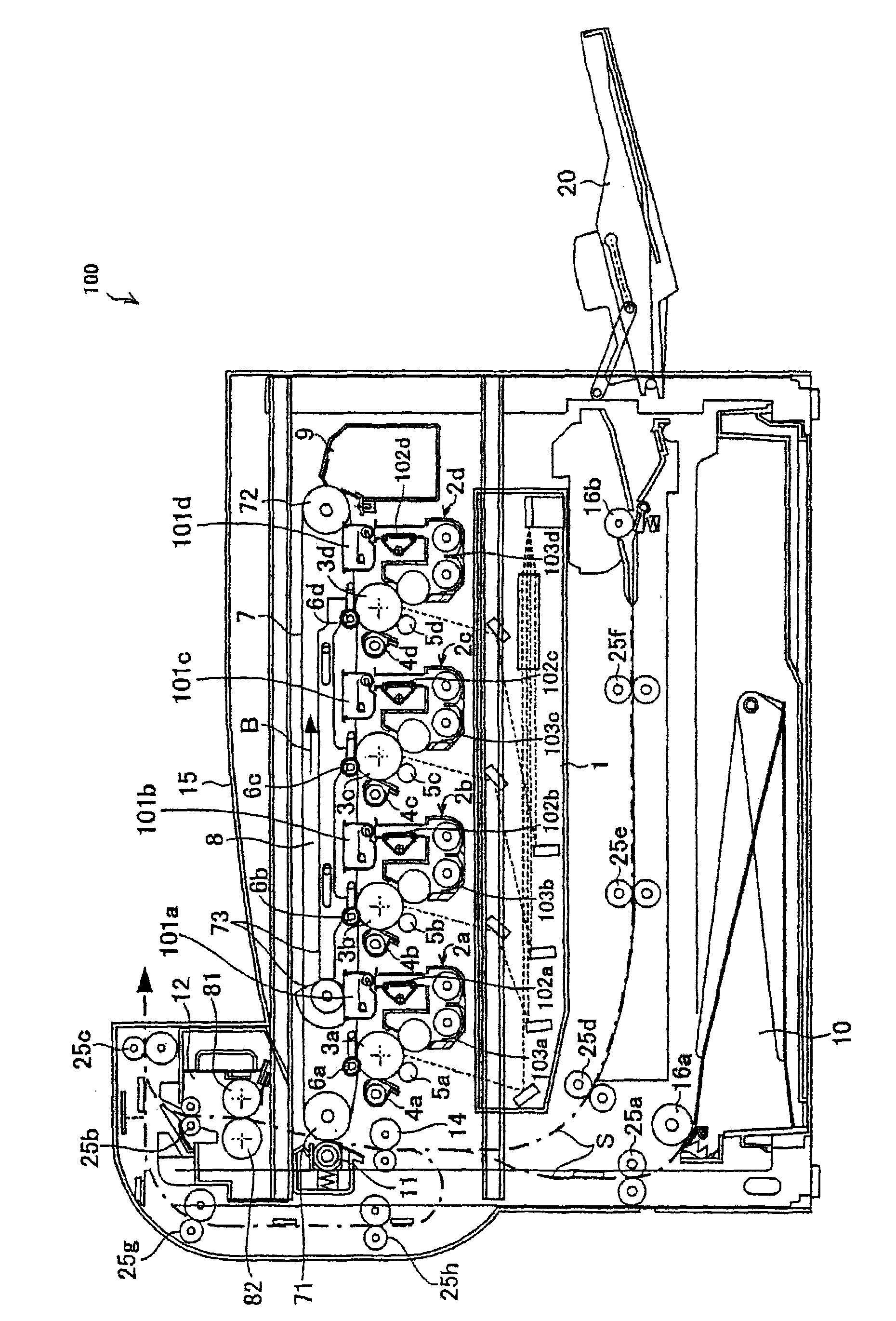 Developing device and image forming apparatus and toner supplying method using the same