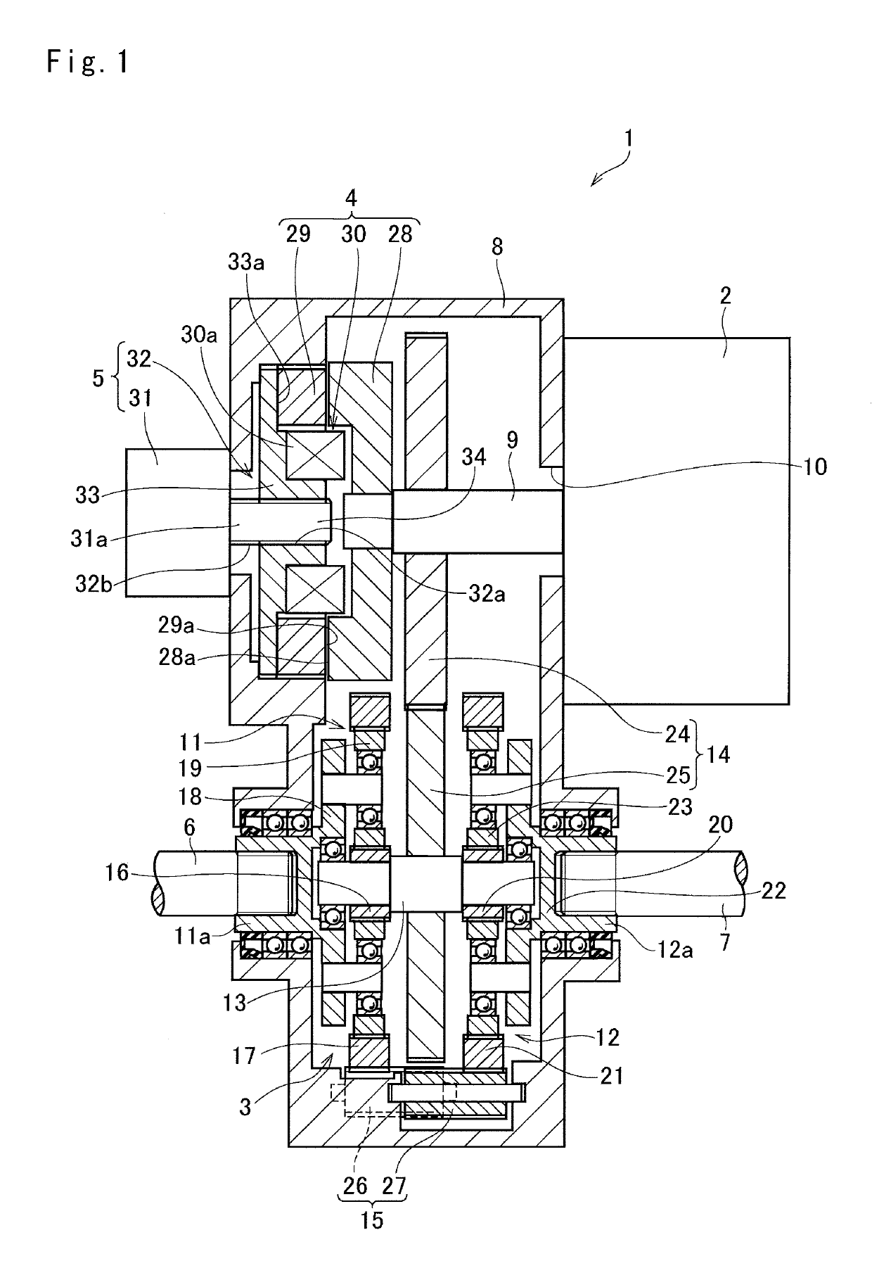 Motor drive unit