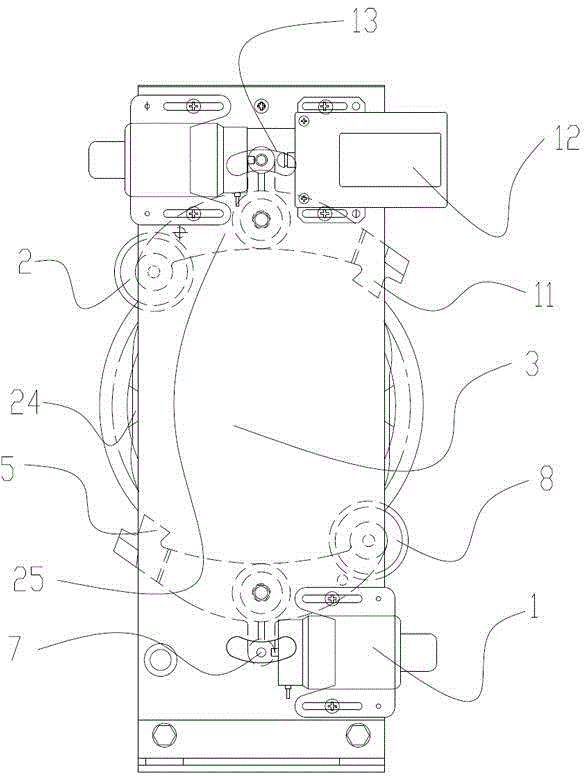 Speed limiter with car slipping preventive device