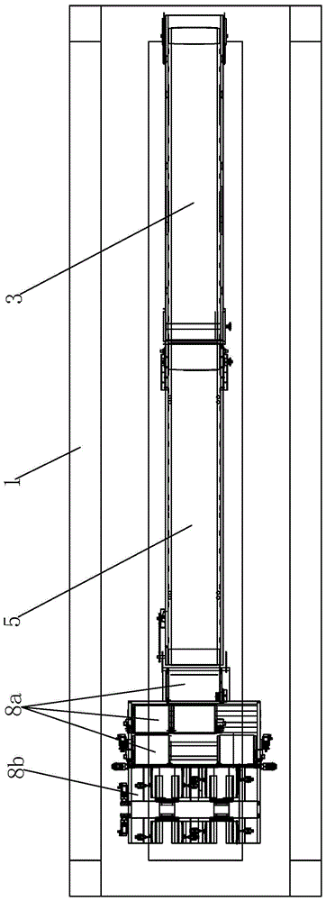 Fully automatic bagged cement loading machine