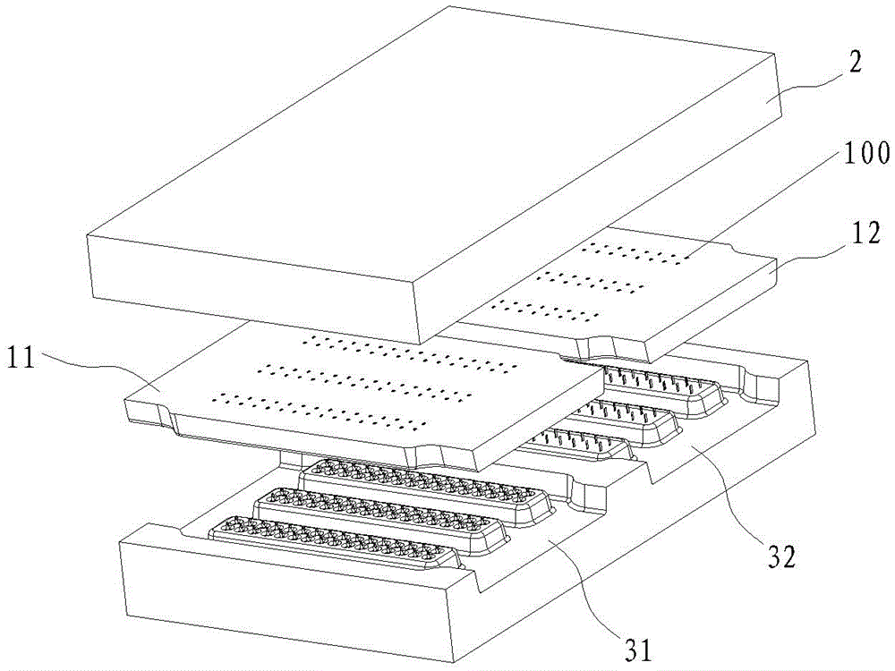 Valve core forming and cutting process and integrated mold