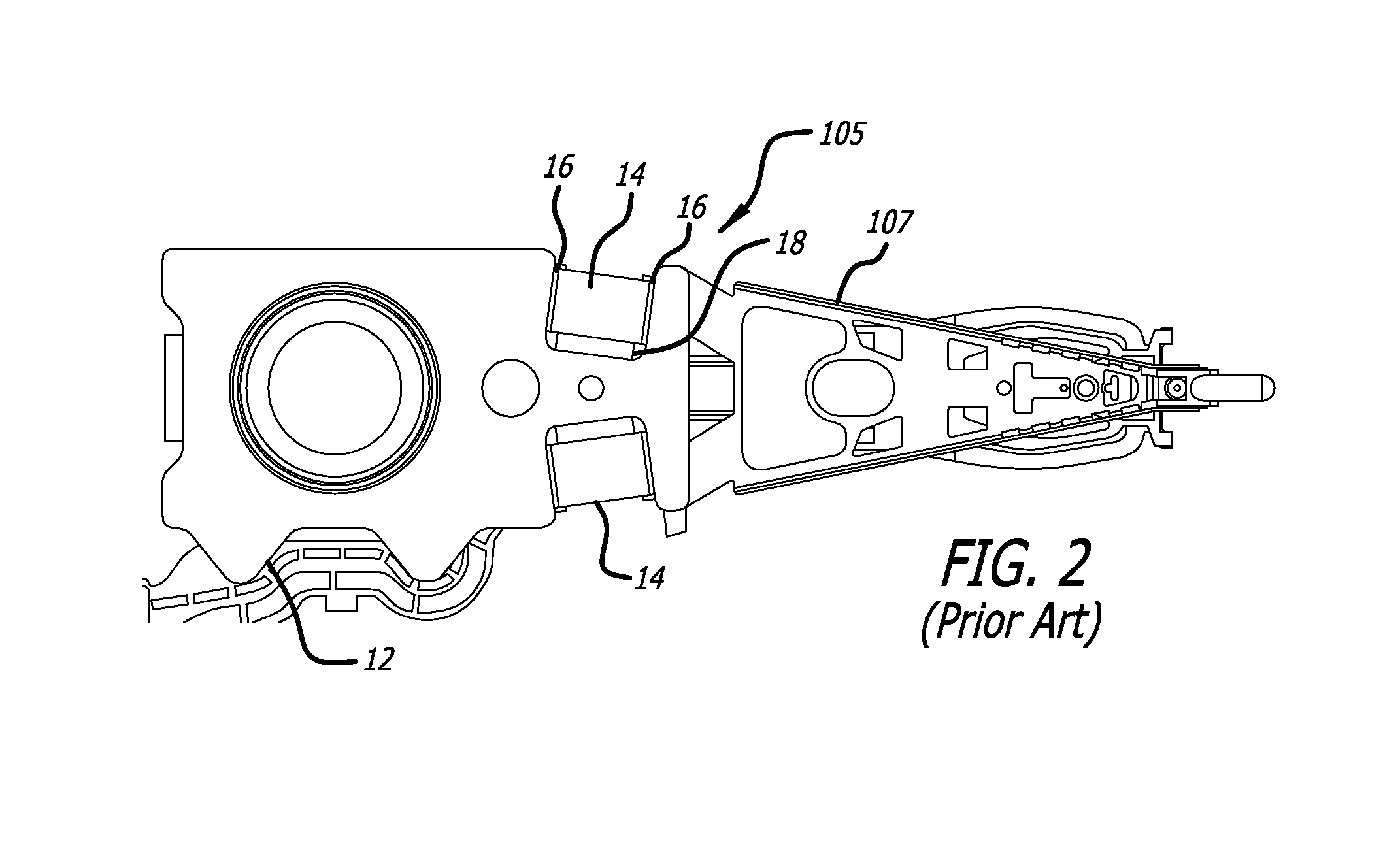 GSA suspension with microactuators extending to gimbal through flexible connectors