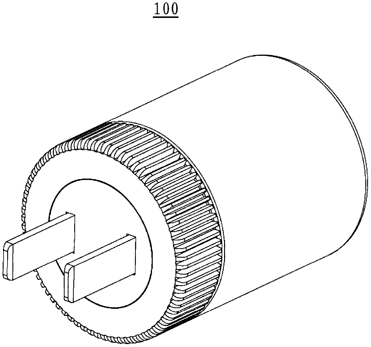 Retractable power plug