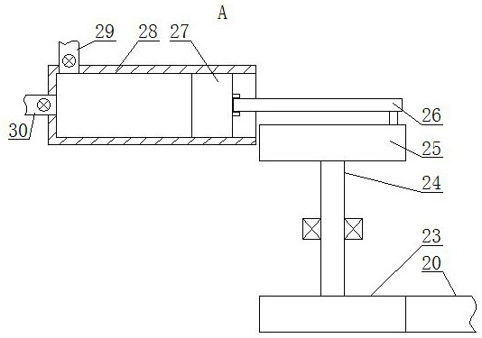 A multi-stage purification sewage treatment device based on ozone catalytic oxidation