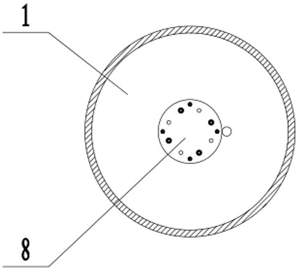 Flash positioning road pile capable of preventing collision and rapidly carrying out repairing