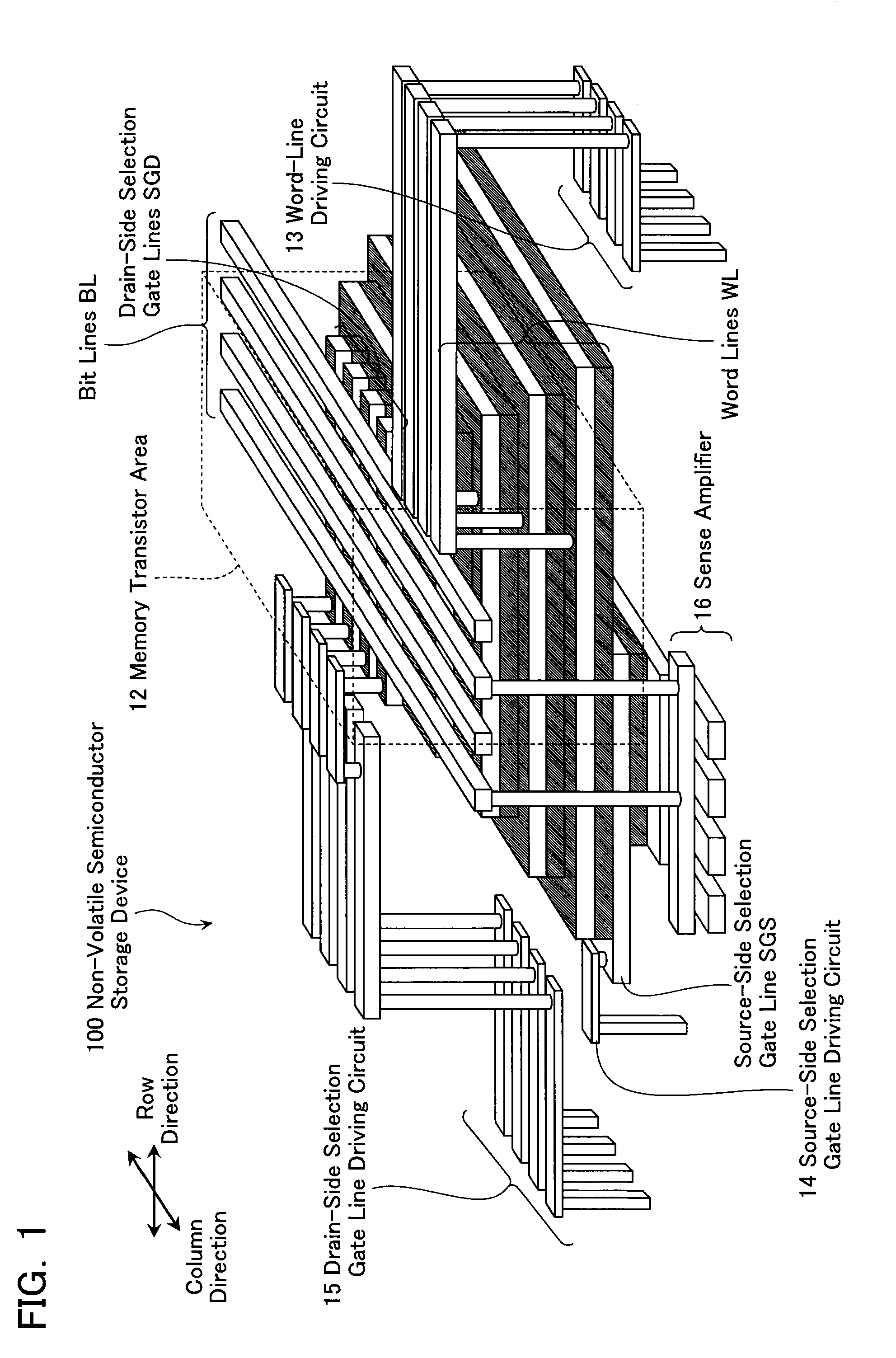 Non-volatile semiconductor storage device and method of manufacturing the same