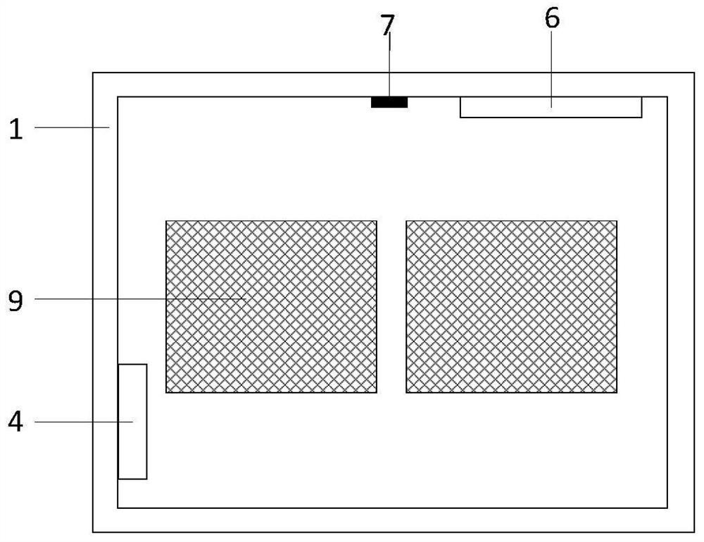 Intelligent battery testing device, system and method for electric power monitoring and shooting device