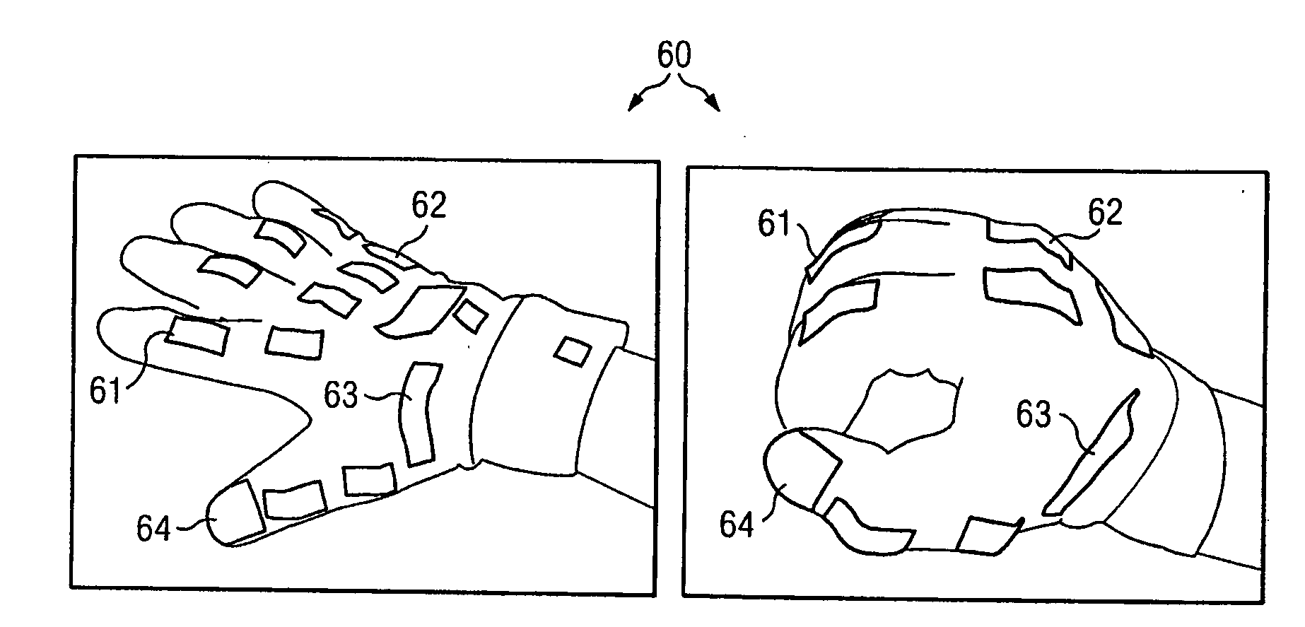 Multi-user smartglove for virtual environment-based rehabilitation